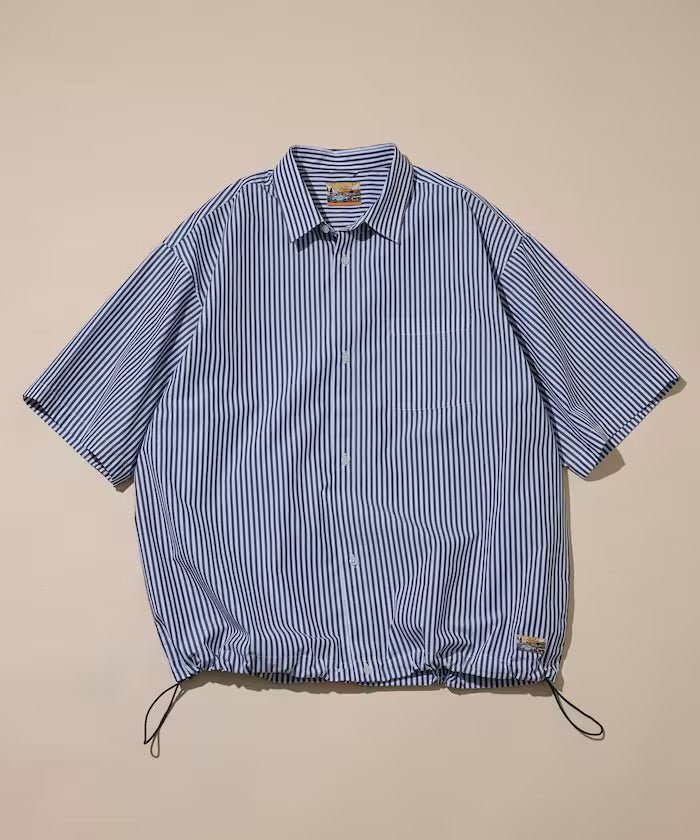 【FREAK'S STORE for BEACH & FES】 Typewriter Spindle Regular Collar S/S Shirt