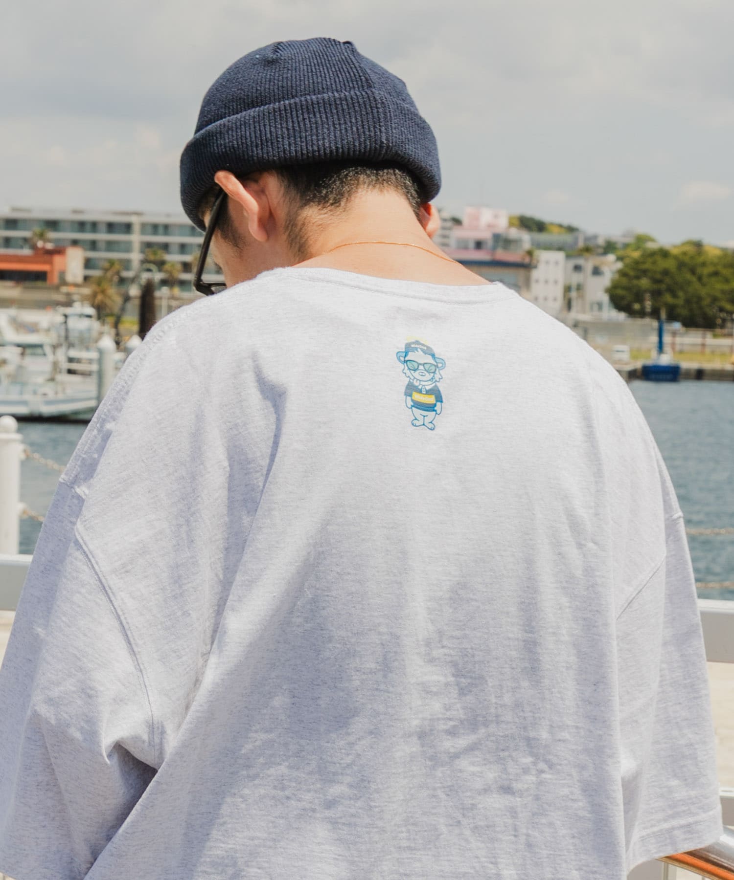 Wide Dad　GRAPHIC T-SHIRTS WITH HATCH