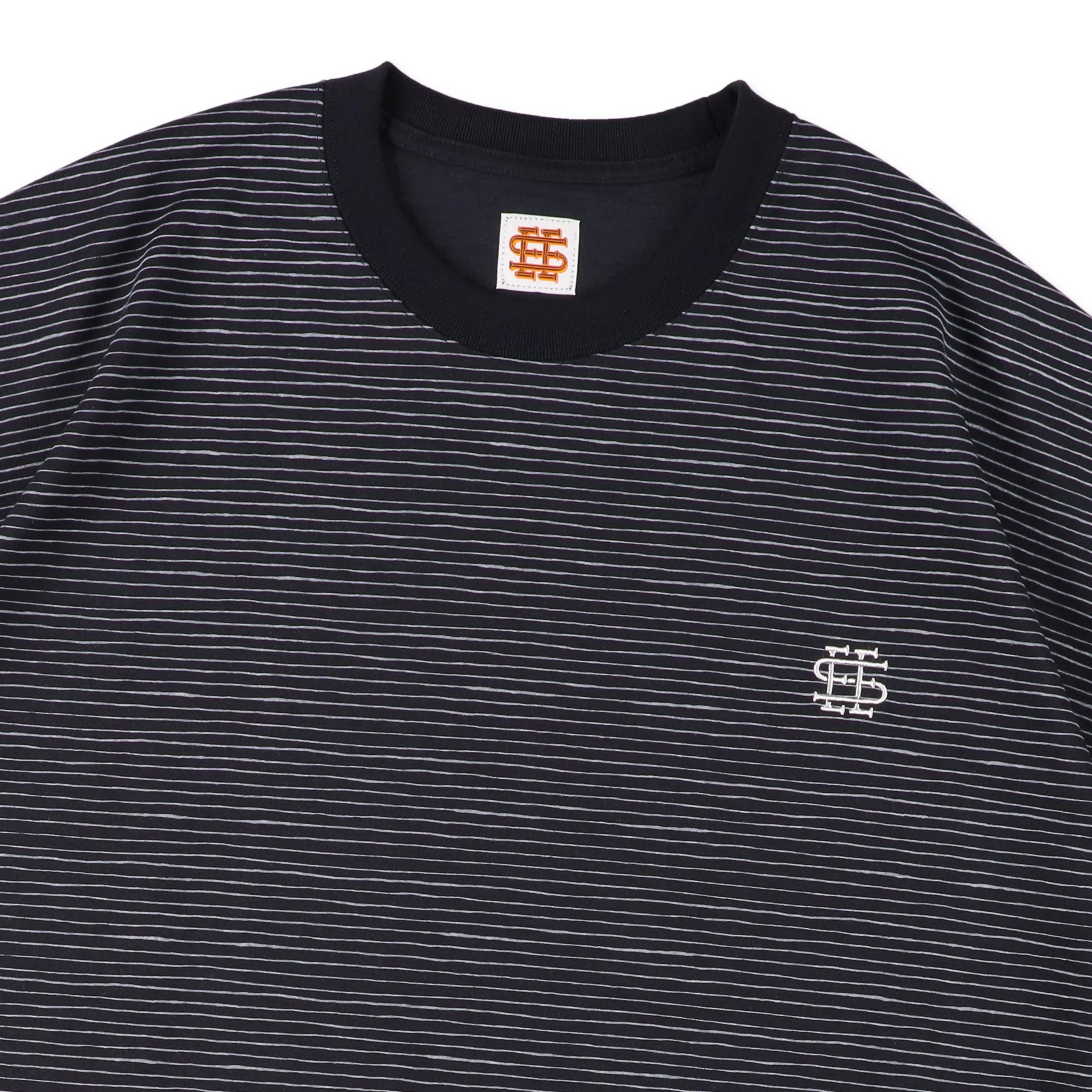 SEE SEE SUPER BIG BORDER SS W/DRAWSTRINGS TEE