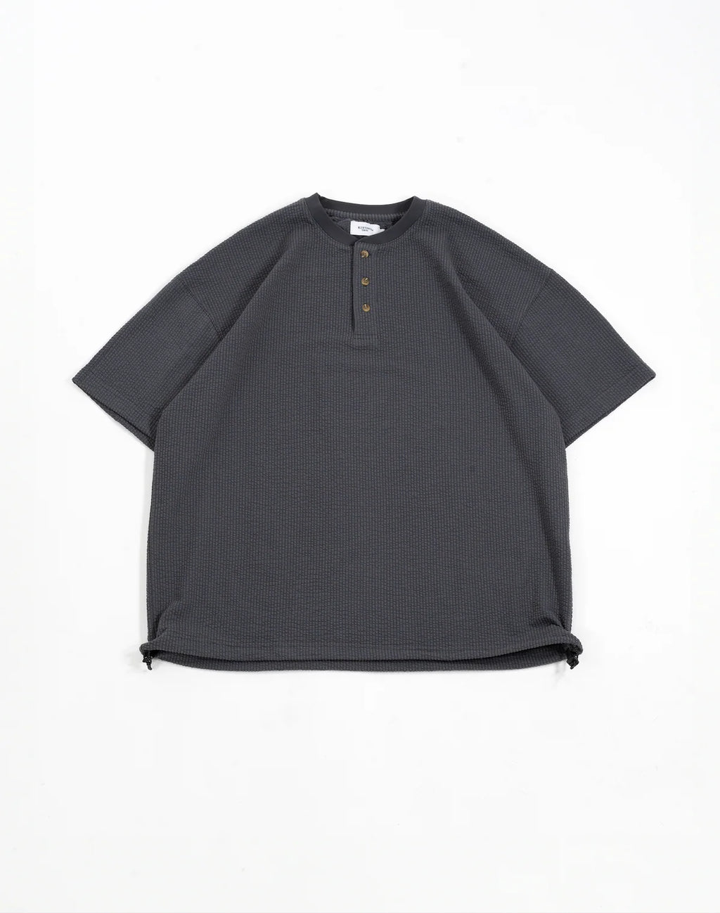 BONBON BLUETOWNTOKYO Sheer Soccer Henley Neck T