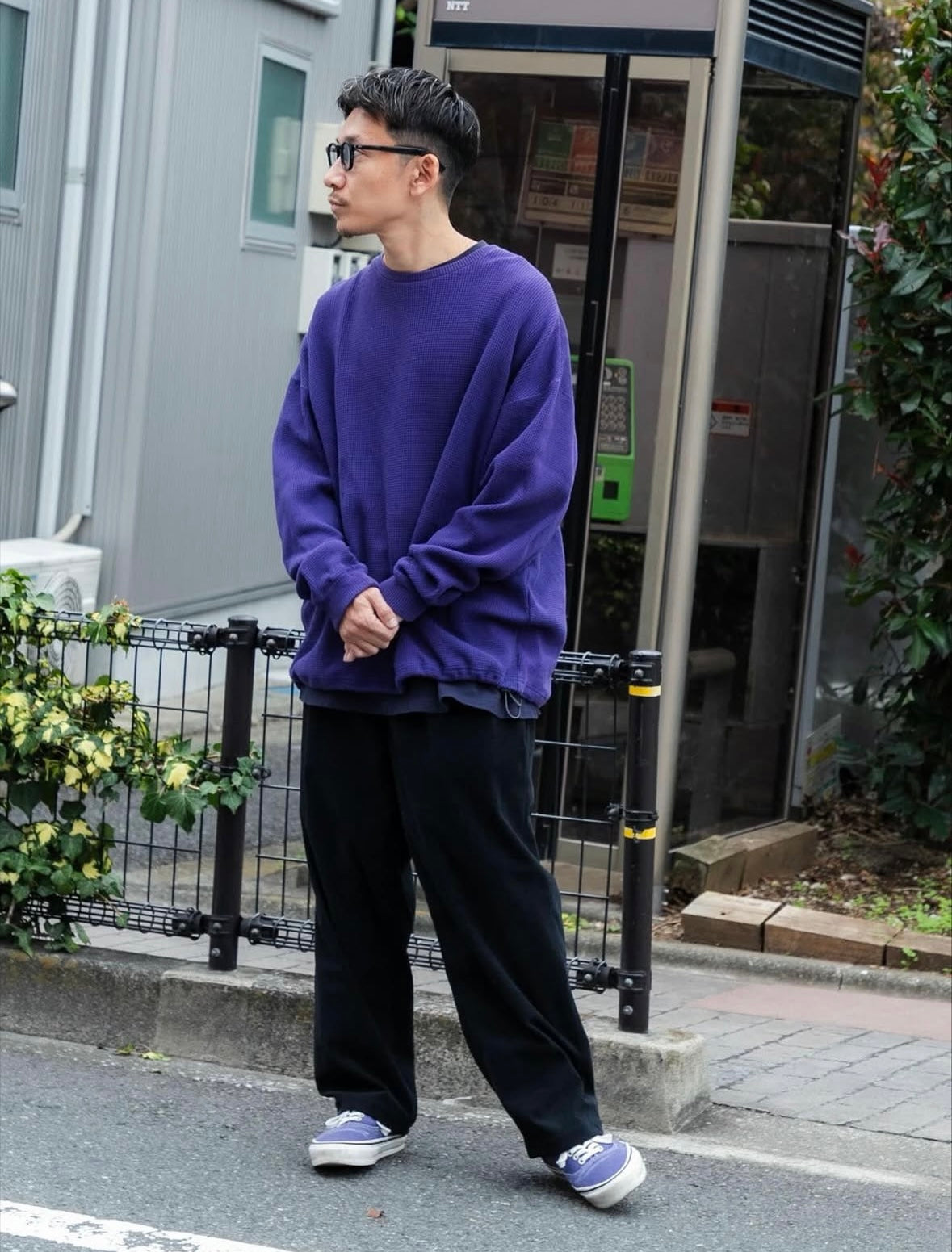 UR TECH」 Wide Dad TECH CREW PULLOVER – SupBean