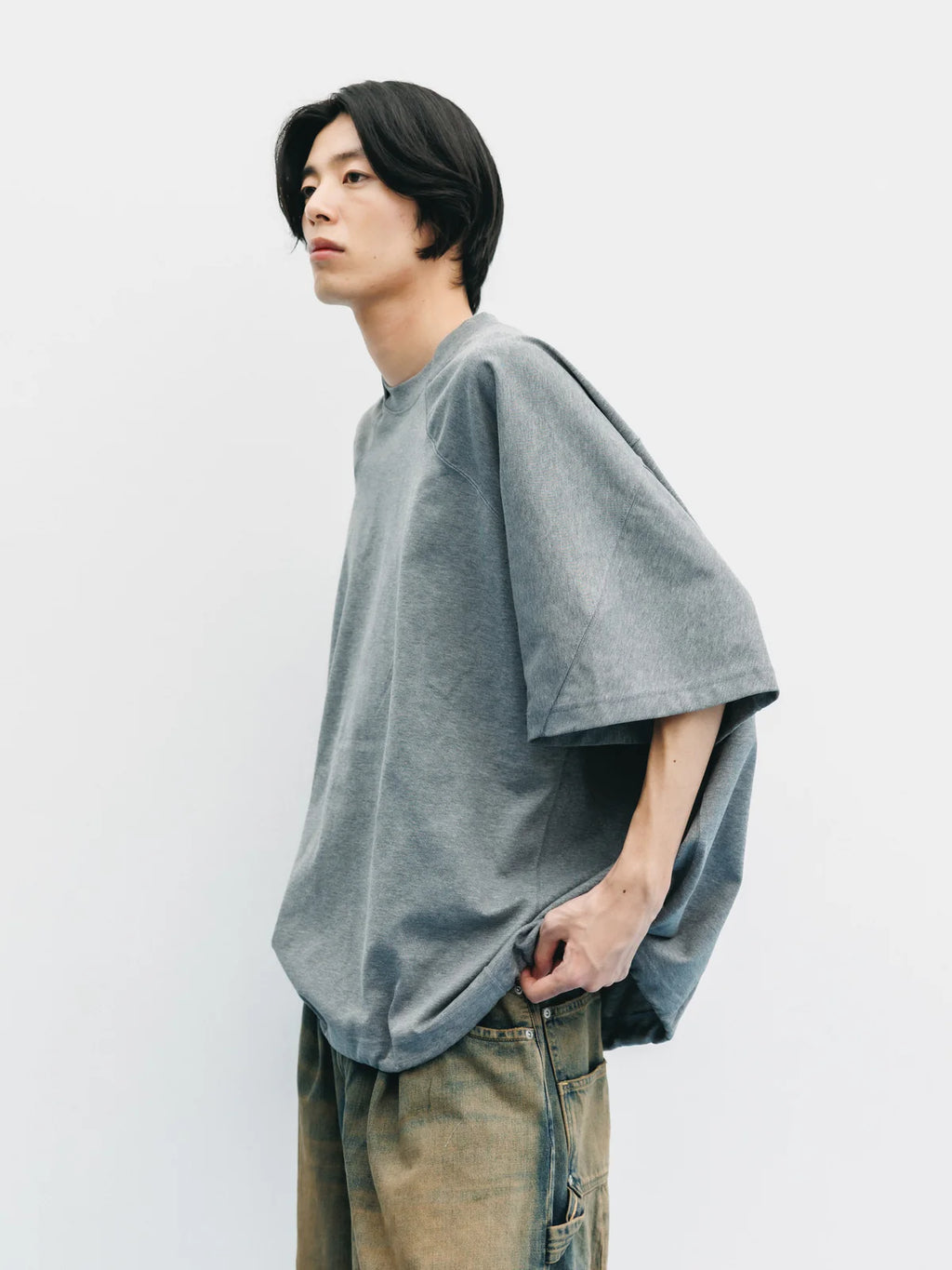 CLESSTE
BLANK GAME S/S T-SHIRT WITH DRAWSTRINGS