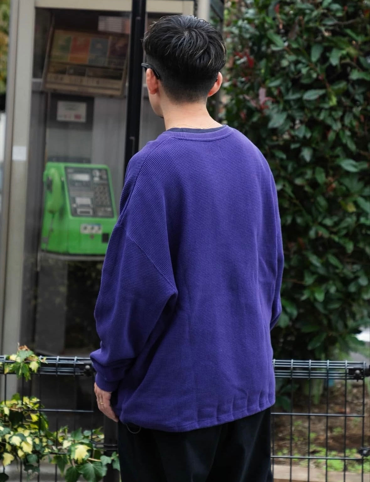 「UR TECH」 Wide Dad TECH CREW PULLOVER