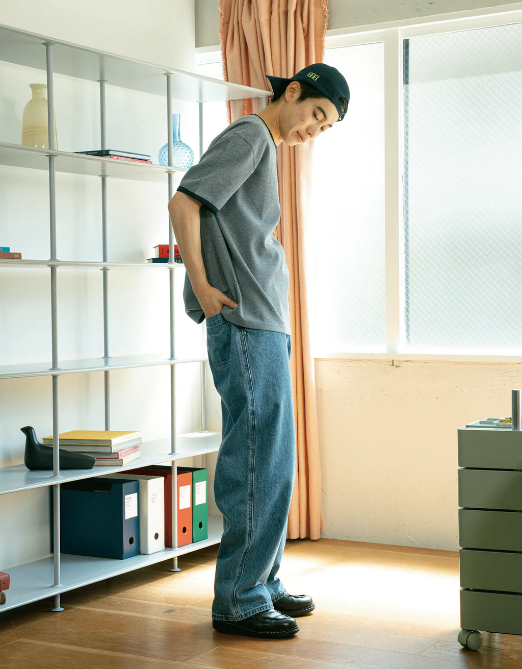 BONBON BLUETOWNTOKOY
Loose-fit ringer T-shirt