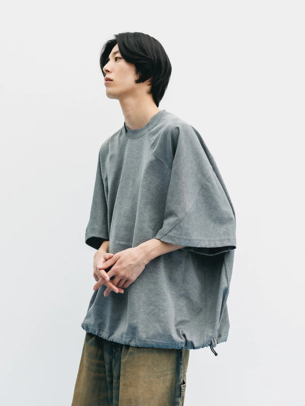 CLESSTE
BLANK GAME S/S T-SHIRT WITH DRAWSTRINGS