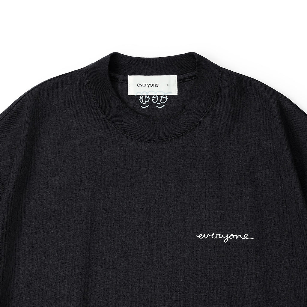 everyone j.30000 rooftop logo tee shirt