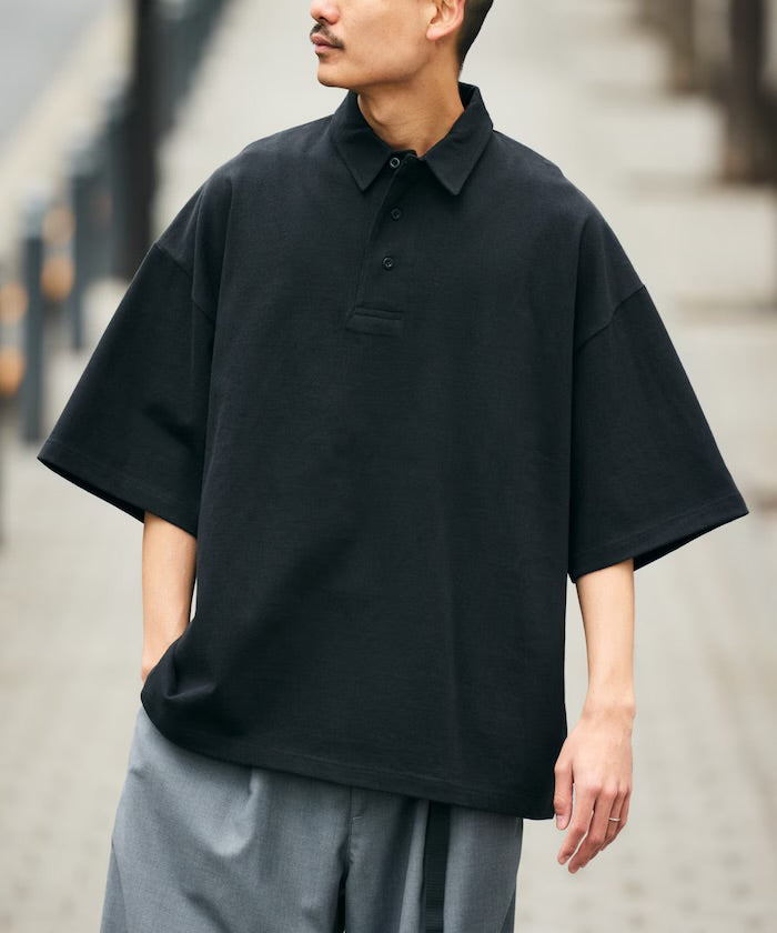 FREAK'S STORE
9oz Heavyweight Big Silhouette Heavyweight Polo Shirt/Oversized Polo