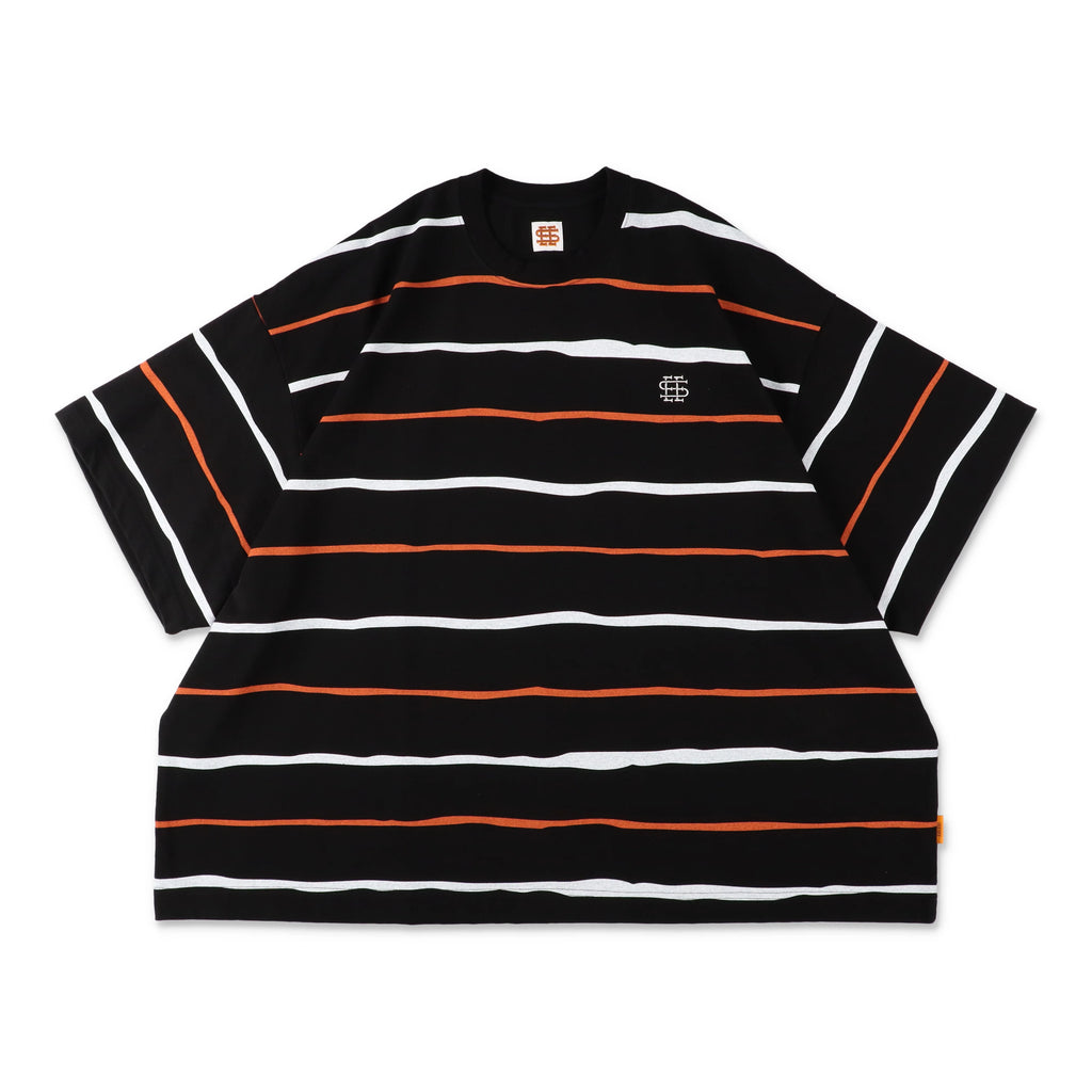 SEE SEE SUPER BIG BORDER SS FLAT TEE