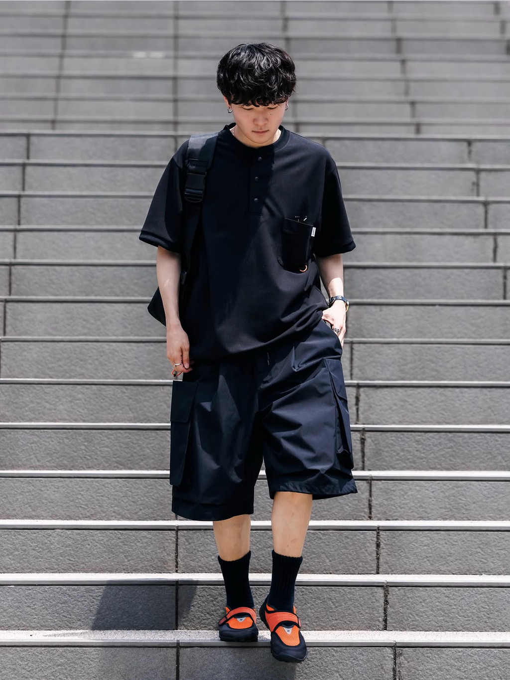 預訂 CLESSTE
【8.12 WED 20:00- IN STOCK】ACTIVE CITY HENLEY NECK S/S T-SHIRT