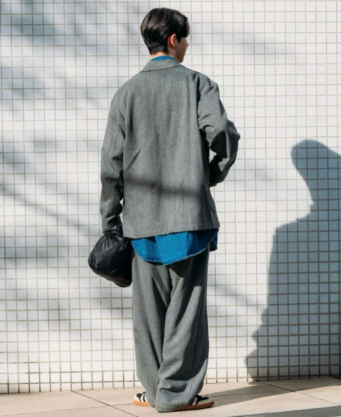 FREAK'S STORE
Relaxed Fit Woolly Jacket and Pants Setup Tailored jacket