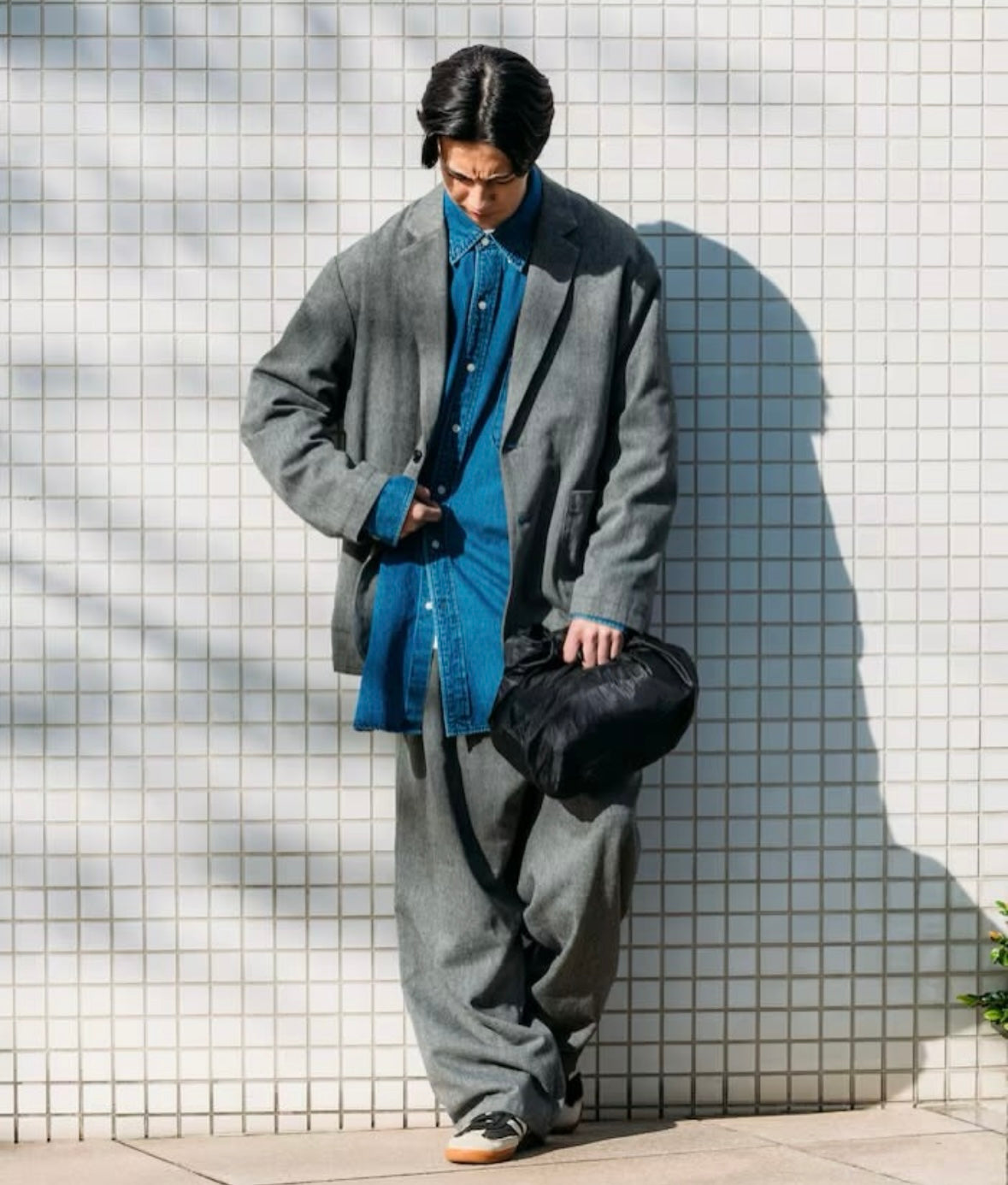 FREAK'S STORE
Relaxed Fit Woolly Jacket and Pants Setup Tailored jacket