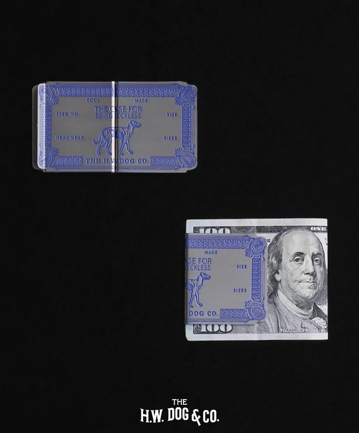 THE H.W.DOG&CO. MONEY CLIP