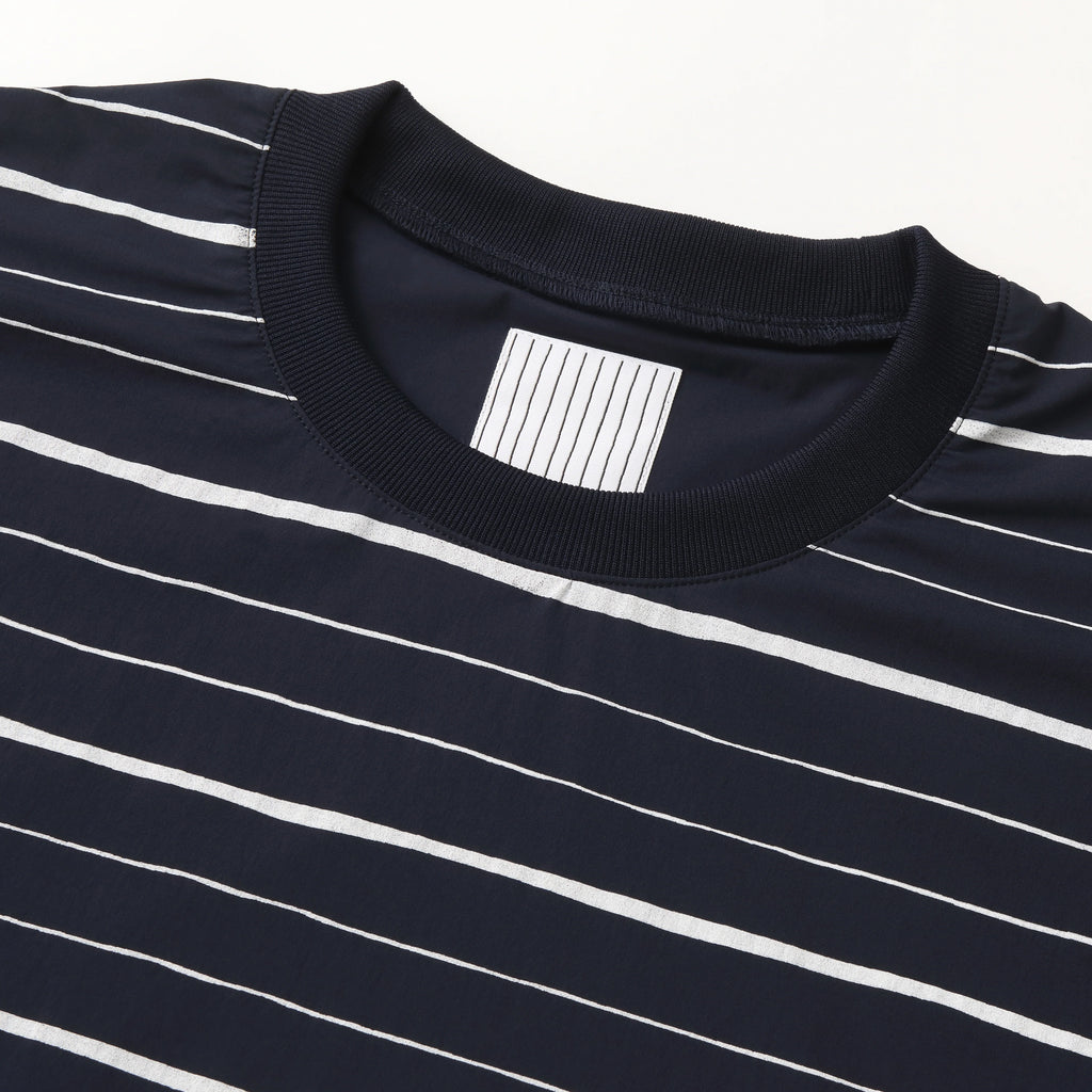 S.F.C SUPER BIG MIX STRIPE LS NYLON TEE