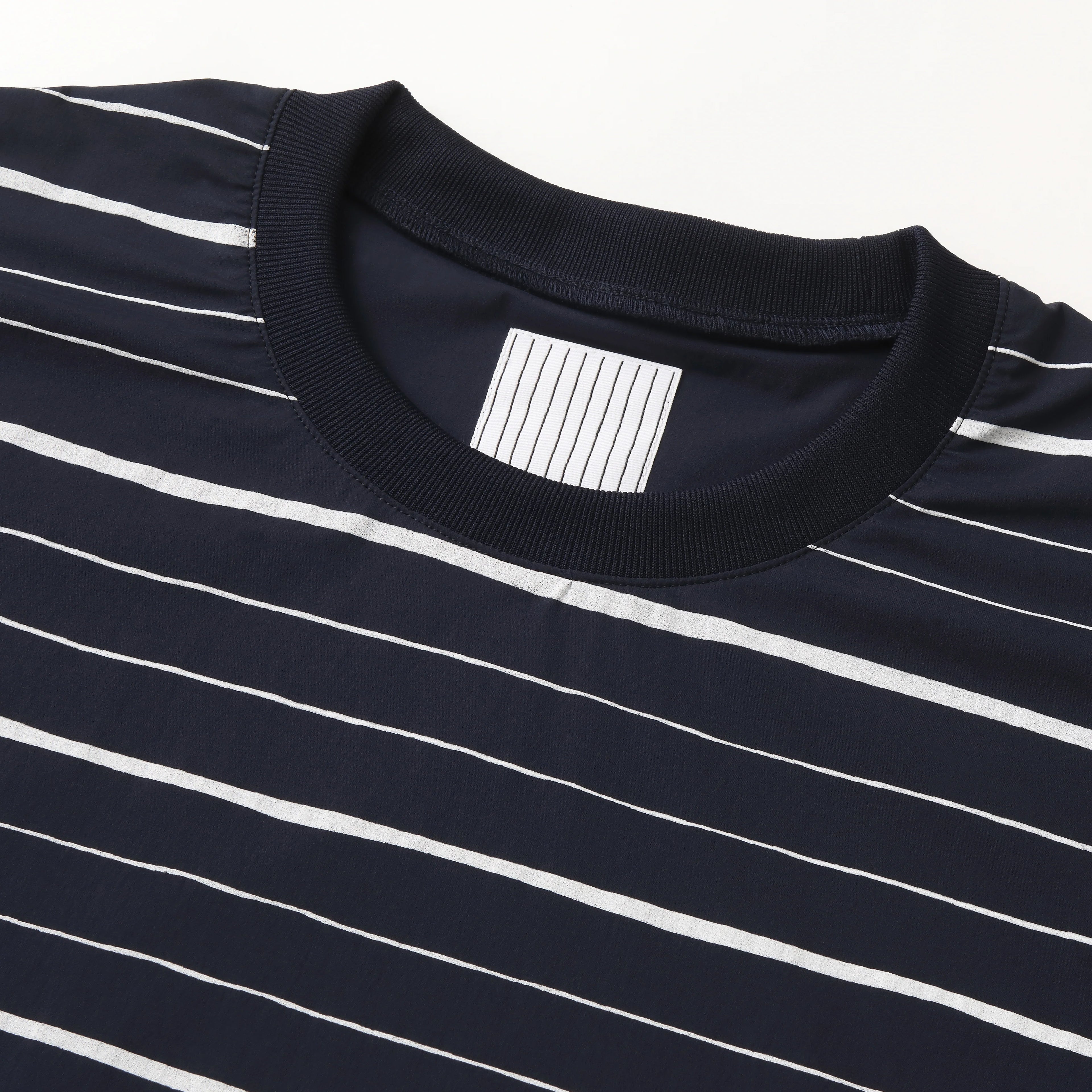 S.F.C SUPER BIG MIX STRIPE LS NYLON TEE