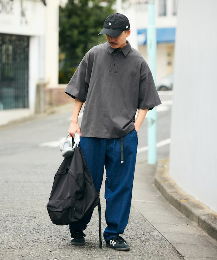 FREAK'S STORE
9oz Heavyweight Big Silhouette Heavyweight Polo Shirt/Oversized Polo