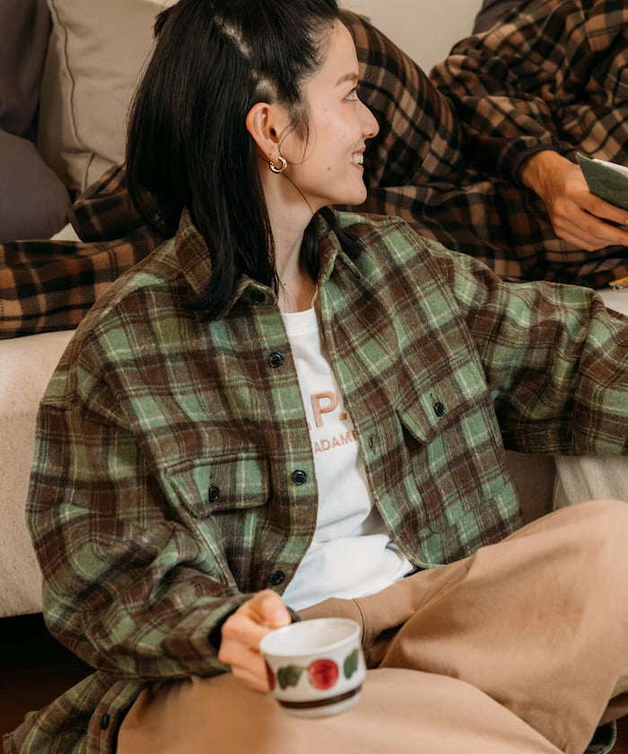 FREAK‘S STORE
Relax Fit Heavy Flannel Check Shirt