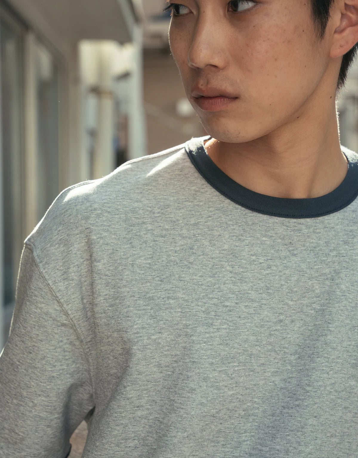 BONBON BLUETOWNTOKOY
Loose-fit ringer T-shirt