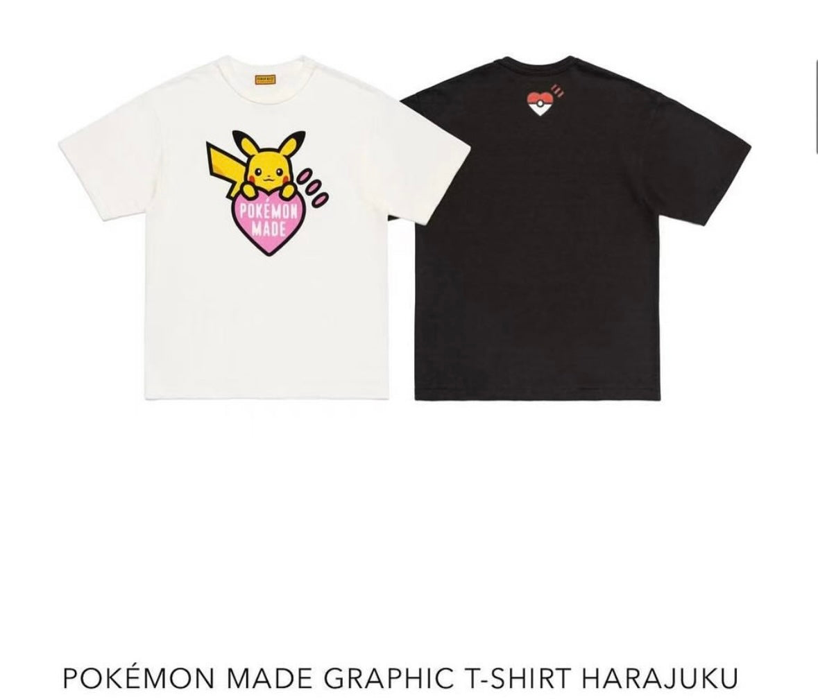 POKÉMON MADE GRAPHIC T-SHIRT HARAJUKU