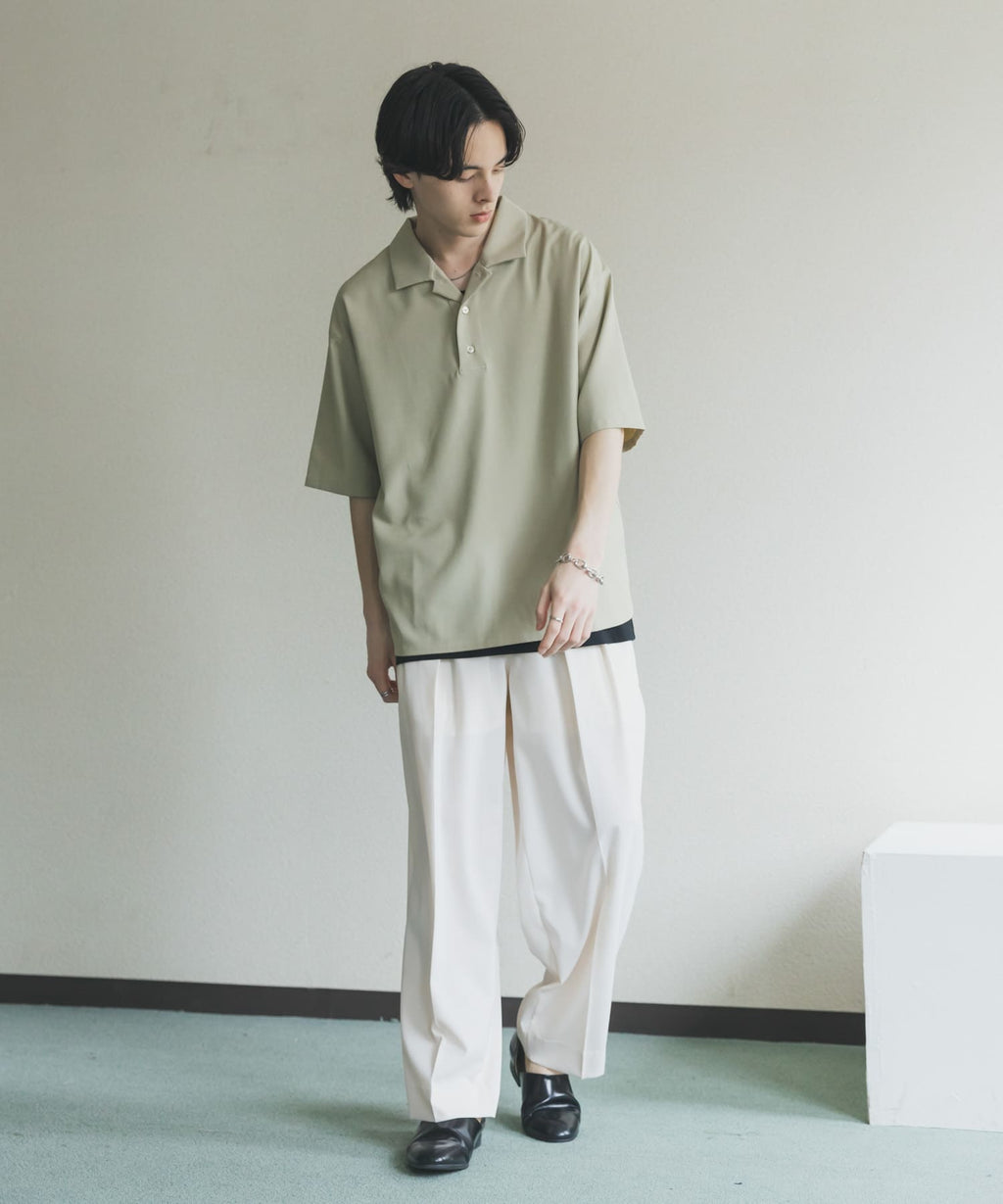 Urban Research SENSE OF PLACE
High Twist Pullover Short Sleeve Shirt