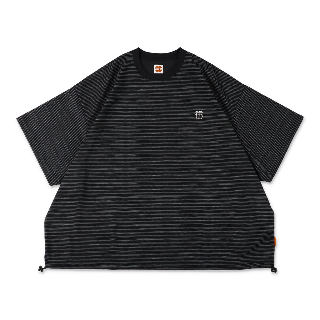 SEE SEE SUPER BIG BORDER SS W/DRAWSTRINGS TEE