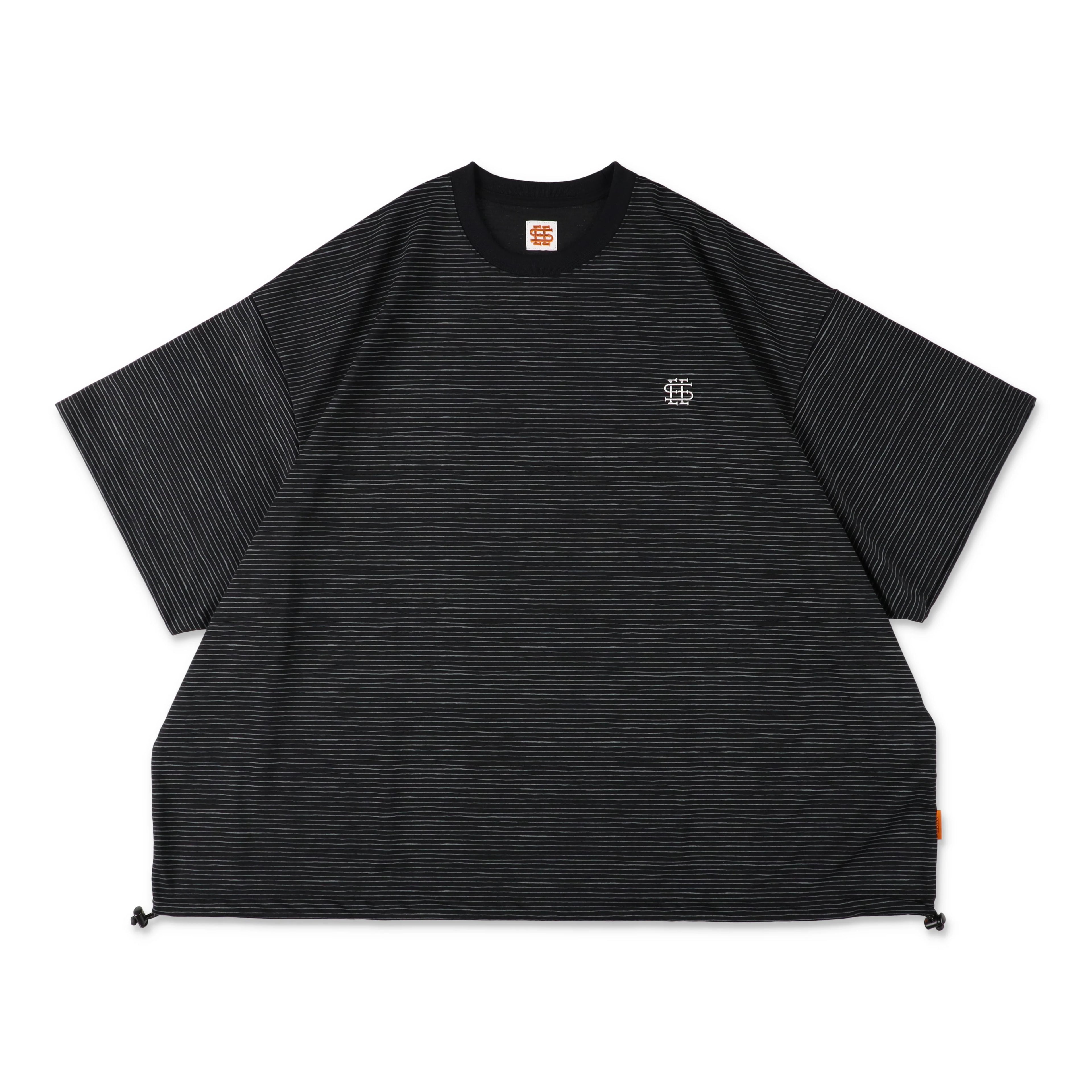 SEE SEE SUPER BIG BORDER SS W/DRAWSTRINGS TEE