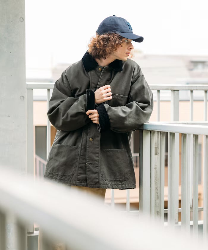 FREAK‘S STORE
Oversized Corduroy Duck Coverall Jacket [Limited products]