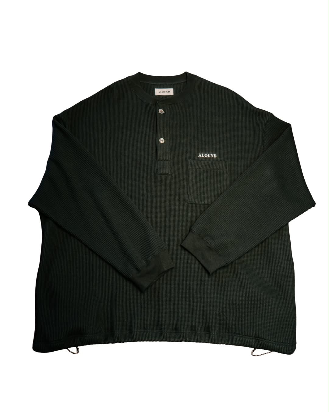 ⚫︎ ALOUND WAFFLE HENLEY