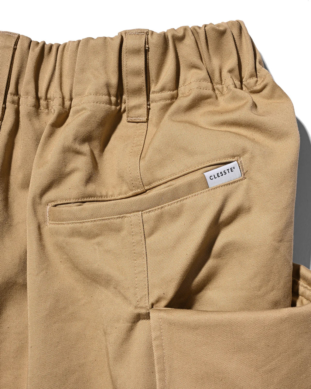 CLESSTE FLAP WIDE BALLOON HALF PANTS