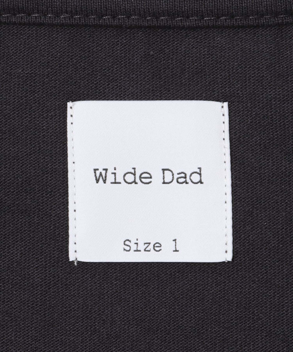 Wide Dad　GRAPHIC T-SHIRTS WITH HATCH