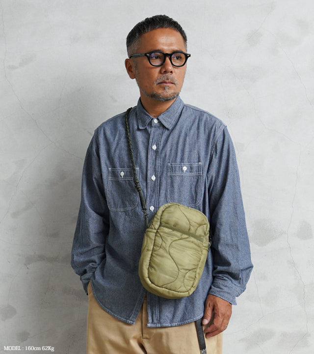 WAIPER.inc 
M-65 Liner Remake Shoulder Bag
“TALL” BRAID CORD 日本製