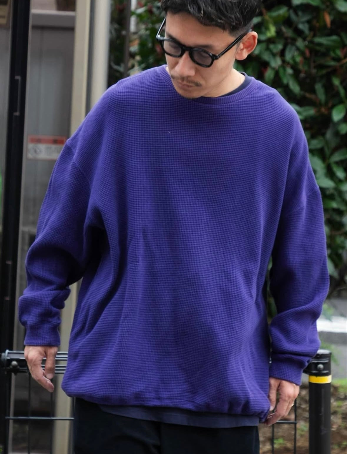 「UR TECH」 Wide Dad TECH CREW PULLOVER