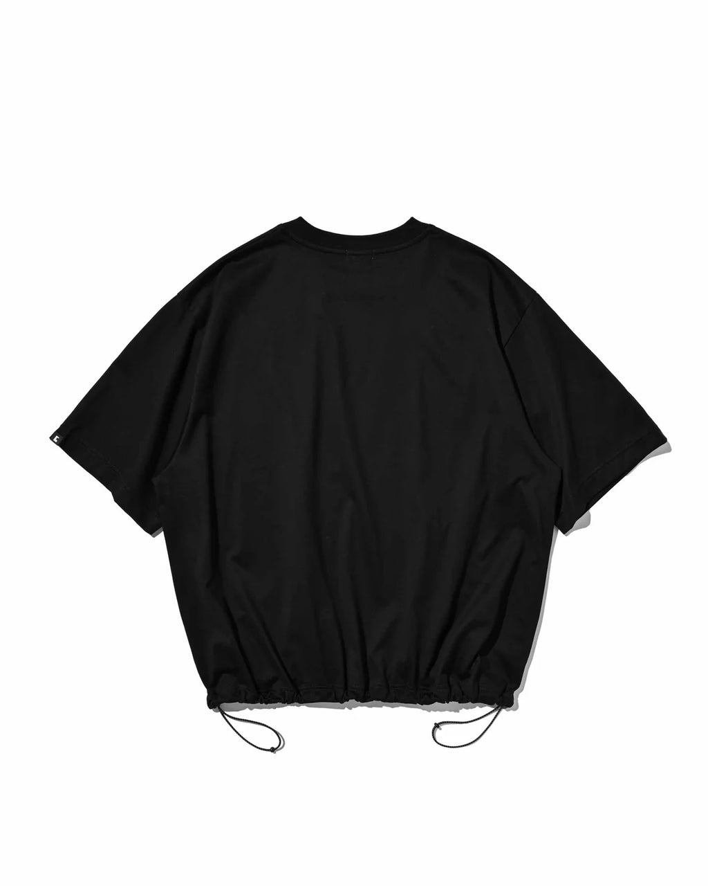 CLESSTE
【LIMITED】 “YES G♡♡D MARKET" S/S T-SHIRT WITH DRAWSTRINGS (BLACK)