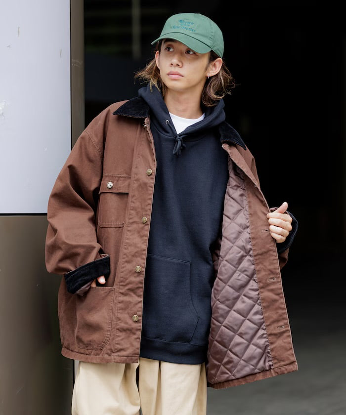 FREAK‘S STORE
Oversized Corduroy Duck Coverall Jacket [Limited products]