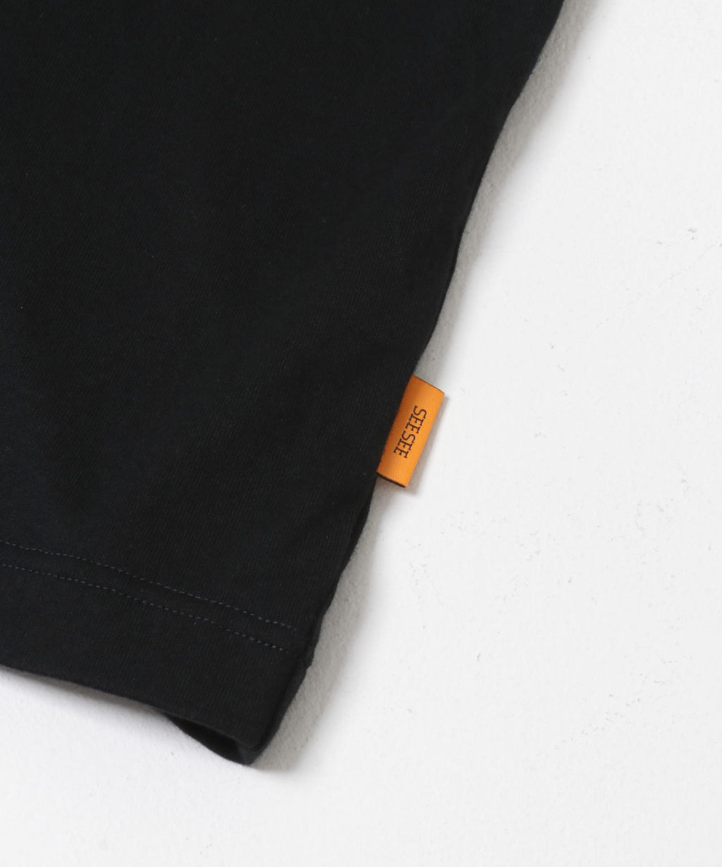 SEE SEE　SUPER BIG SQUARE LOGO TEE