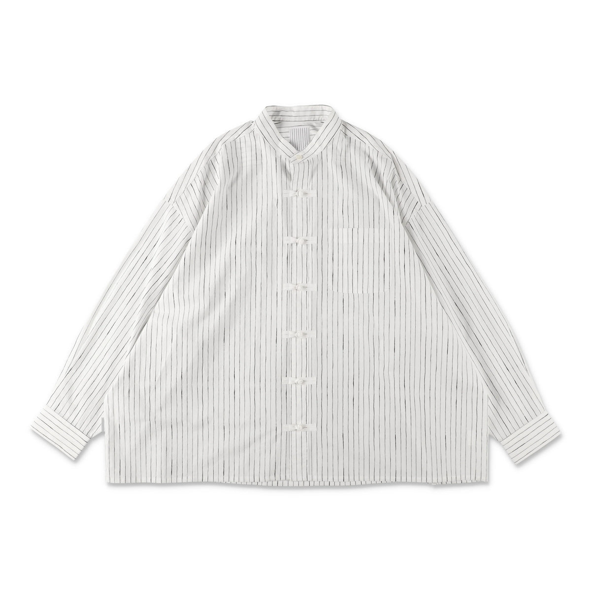 S.F.C COTTON STRIPE KUNG FU SHIRT White【SFCSS26S05】(N)