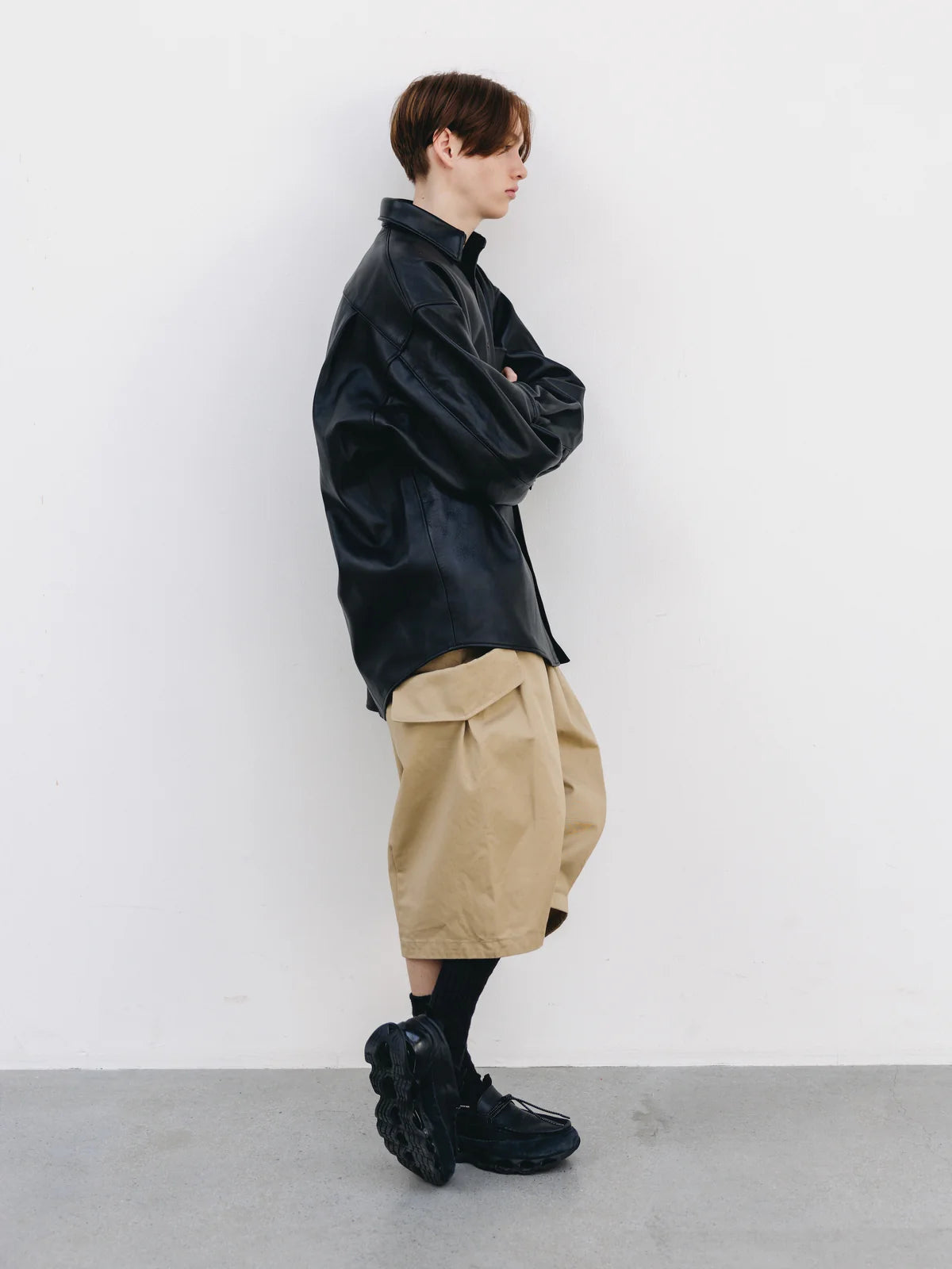 CLESSTE FLAP WIDE BALLOON HALF PANTS