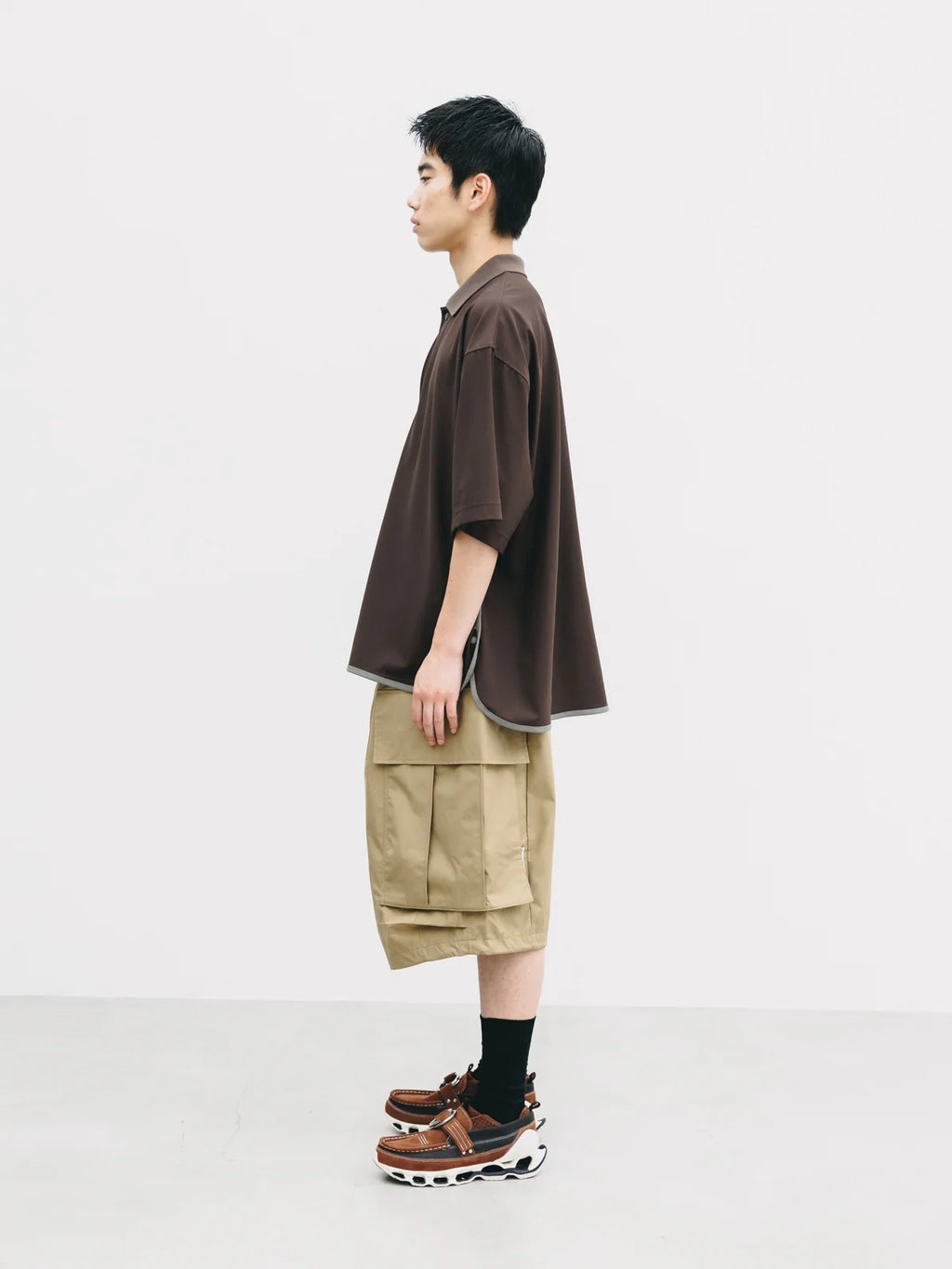 CLESSTE
+PHENIX WINDSTOPPER® BY GORE-TEX LABS CITY MEGA POCKET BALLOON CARGO HALF PANTS
