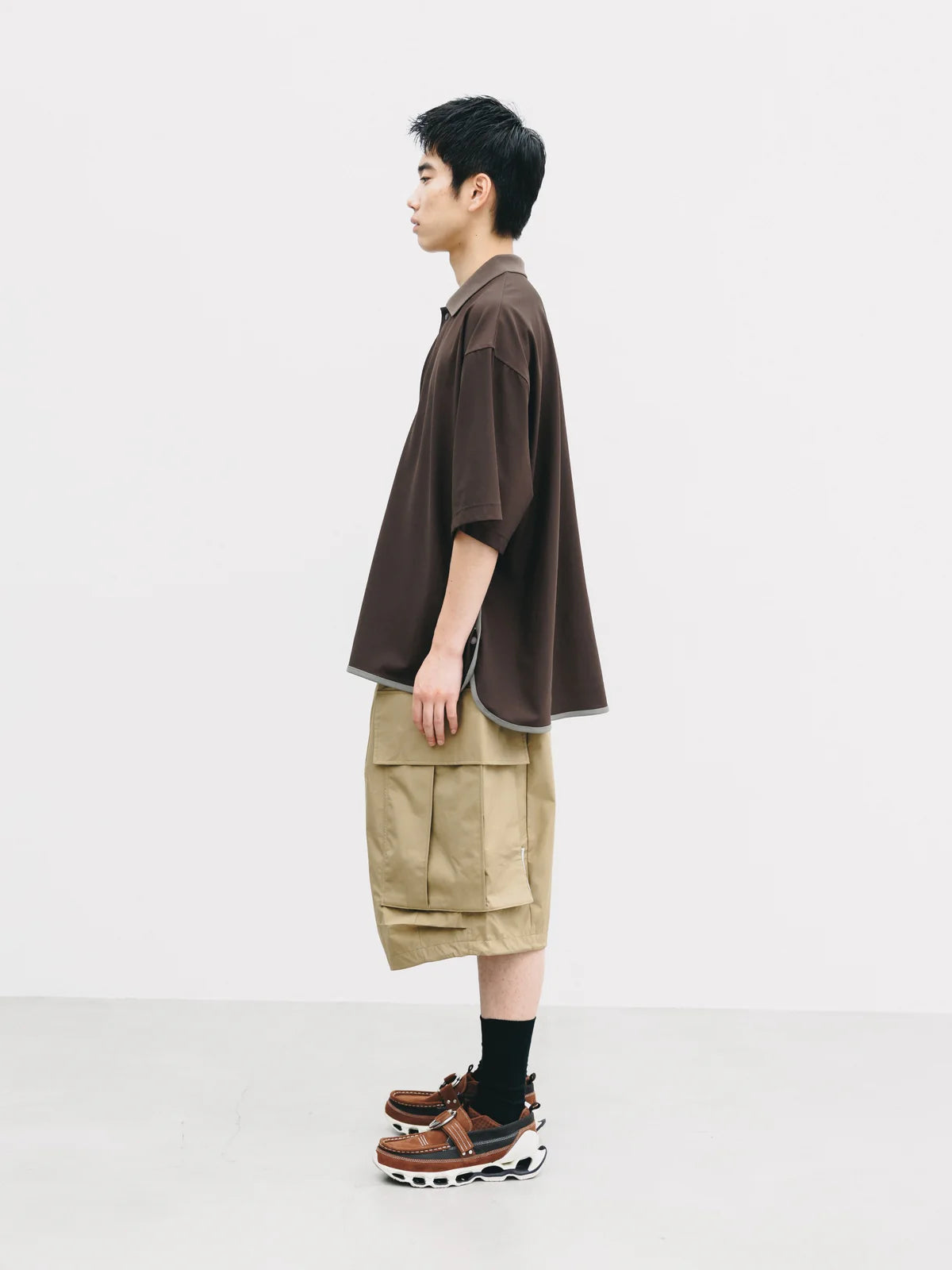 CLESSTE
+PHENIX WINDSTOPPER® BY GORE-TEX LABS CITY MEGA POCKET BALLOON CARGO HALF PANTS