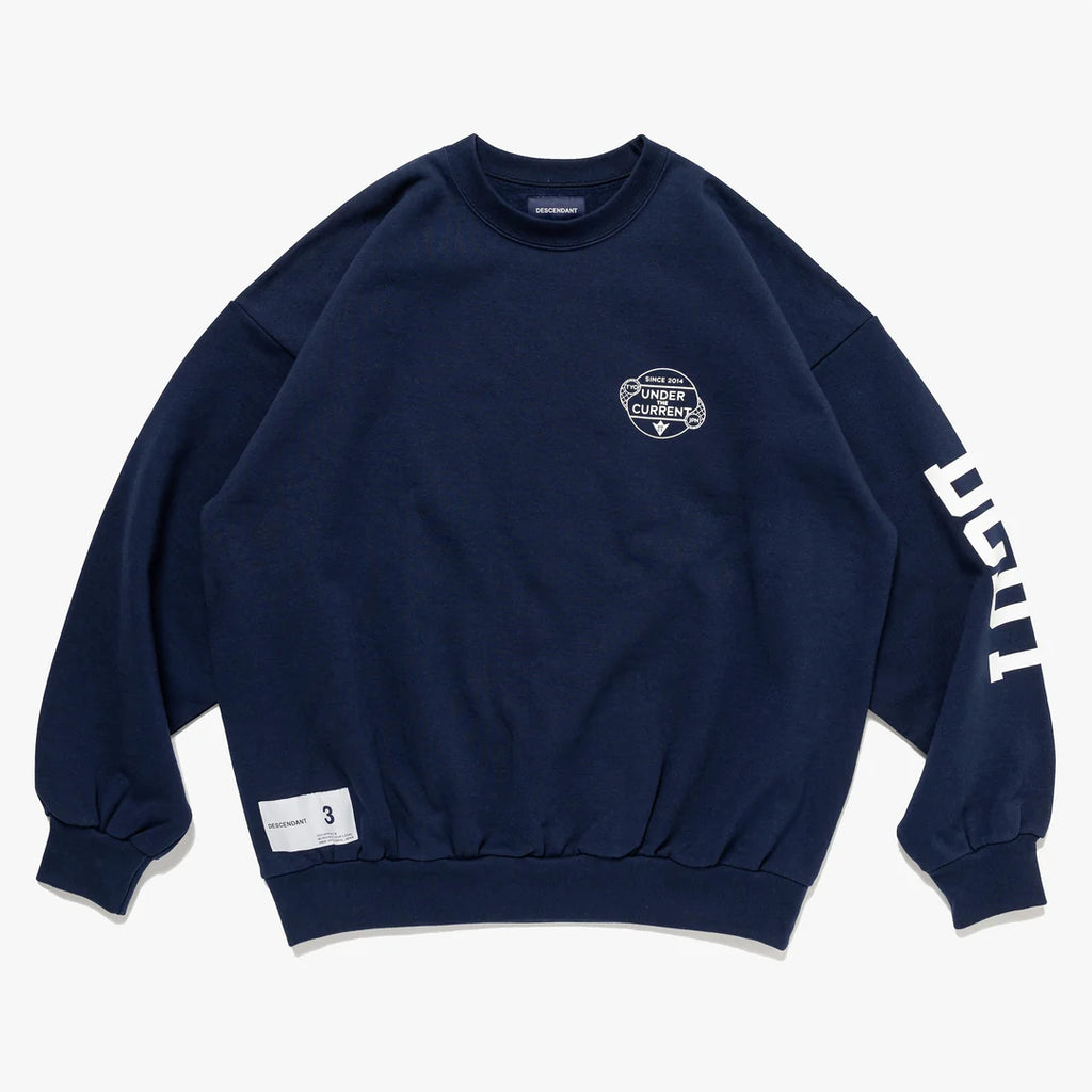 DCDT / UNDER THE CURRENT CREW NECK