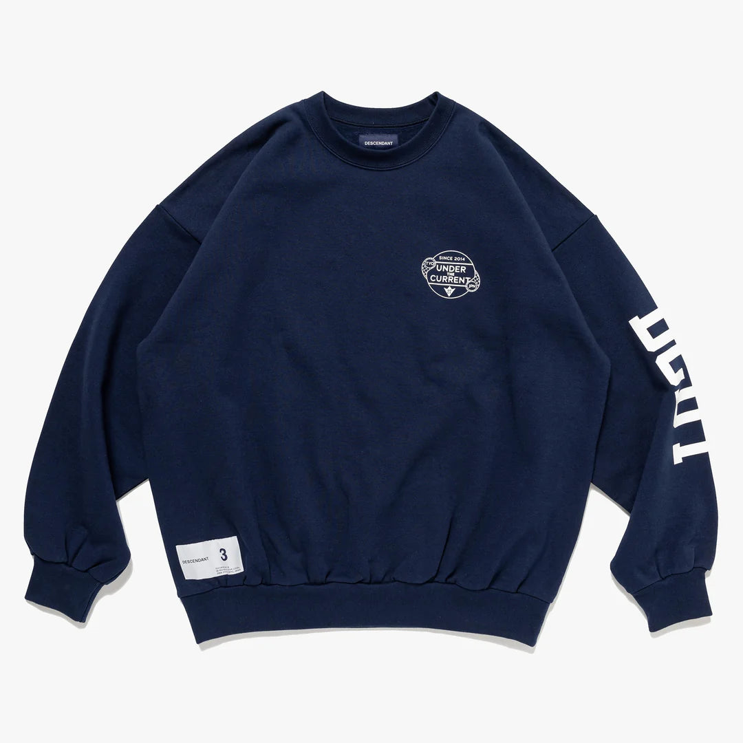 DCDT / UNDER THE CURRENT CREW NECK
