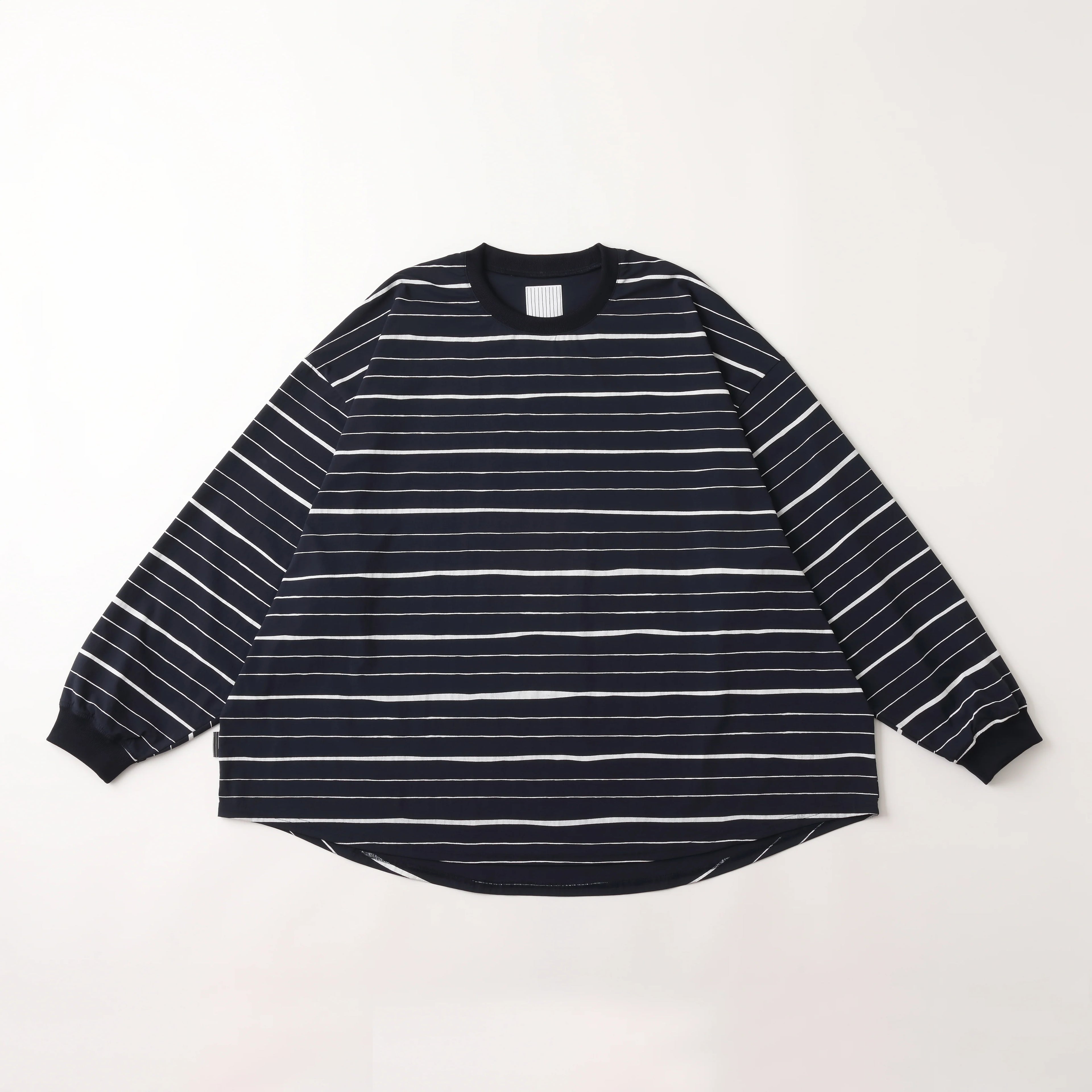 S.F.C SUPER BIG MIX STRIPE LS NYLON TEE