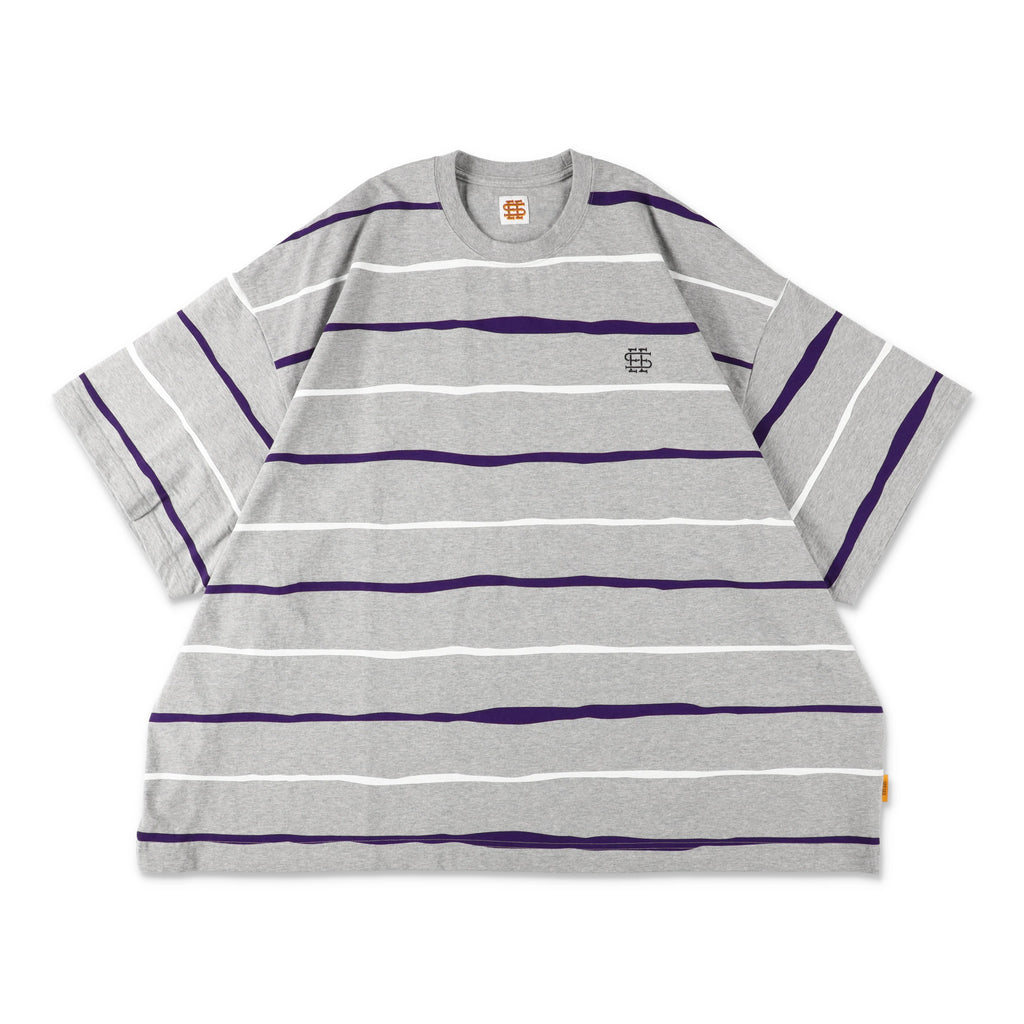SEE SEE SUPER BIG BORDER SS FLAT TEE