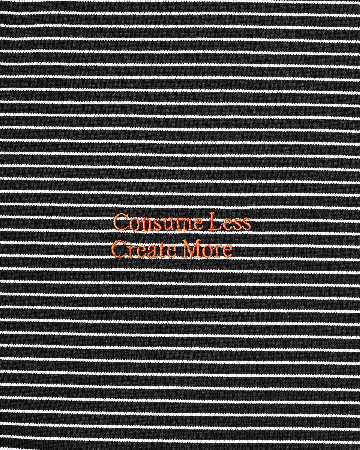 CLESSTE
"C×CONCEPT" STRIPED S/S T-SHIRT WITH DRAWSTRINGS