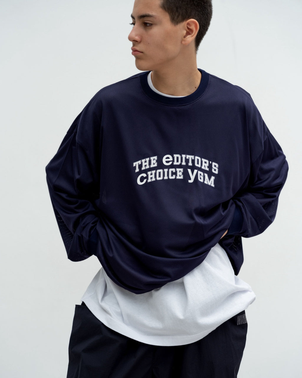 YGM x the ec ecy Mesh L/S TEE