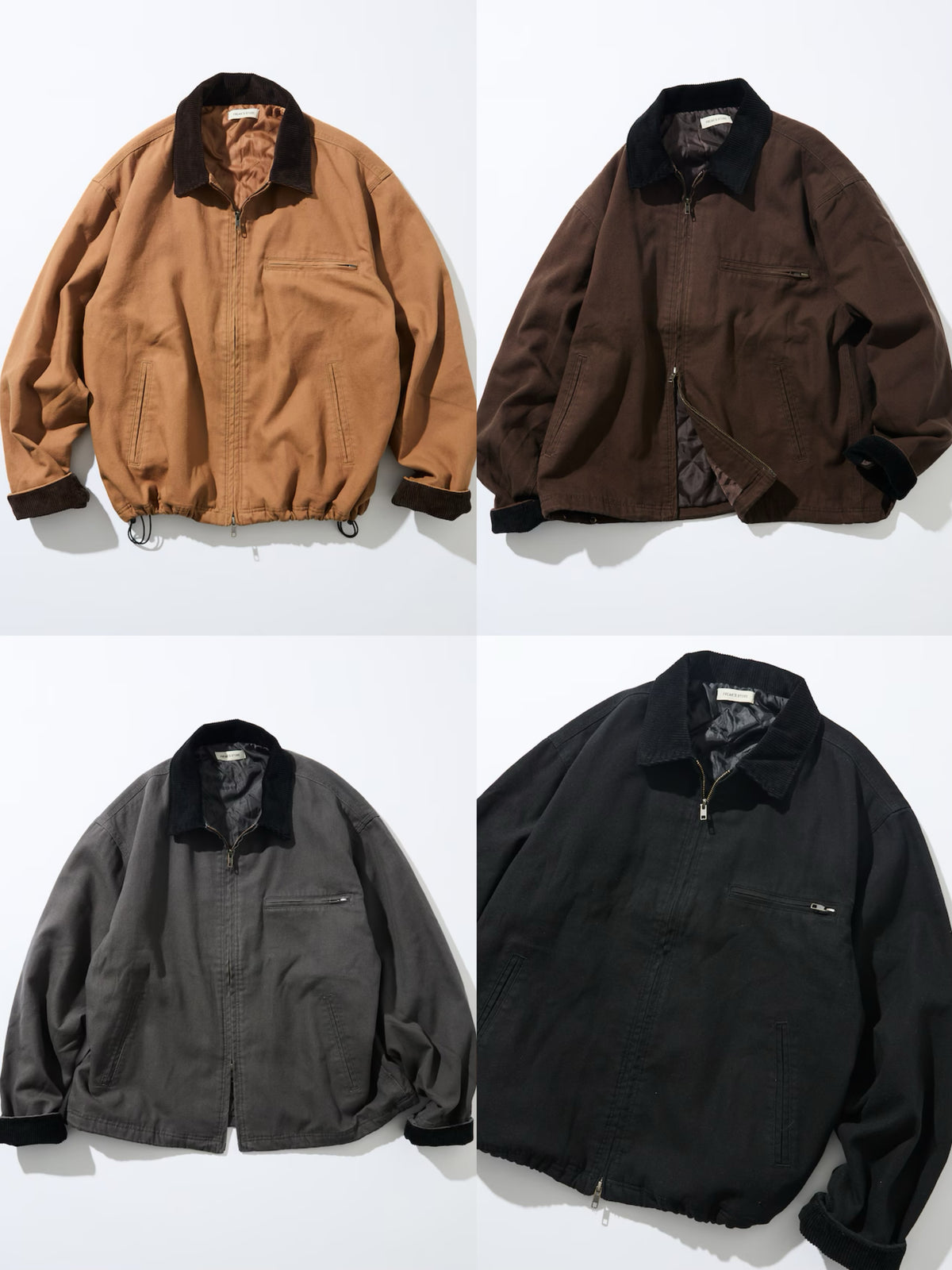 FREAK‘S STORE
Oversized Corduroy Duck Blouson (Limited products)