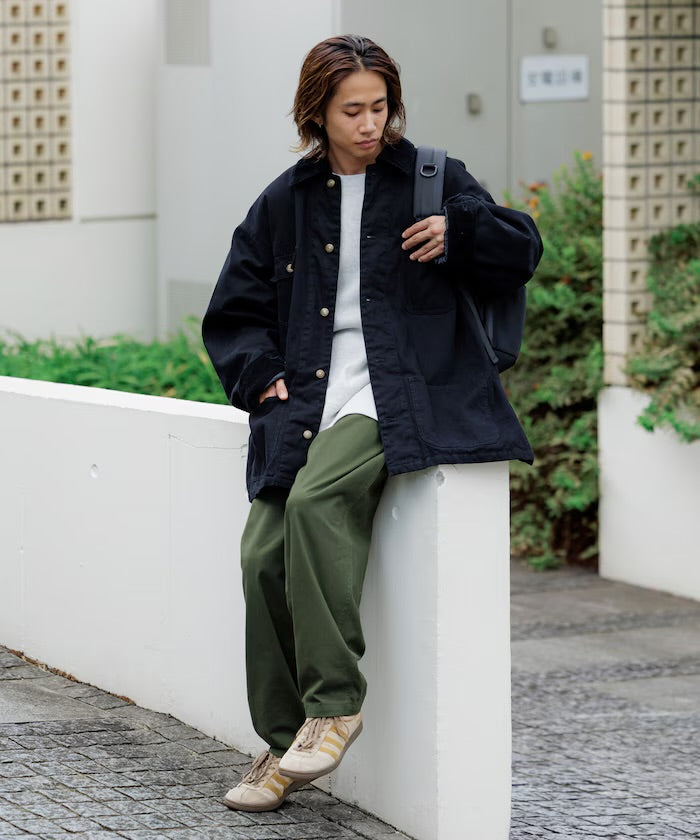 FREAK‘S STORE
Oversized Corduroy Duck Coverall Jacket [Limited products]