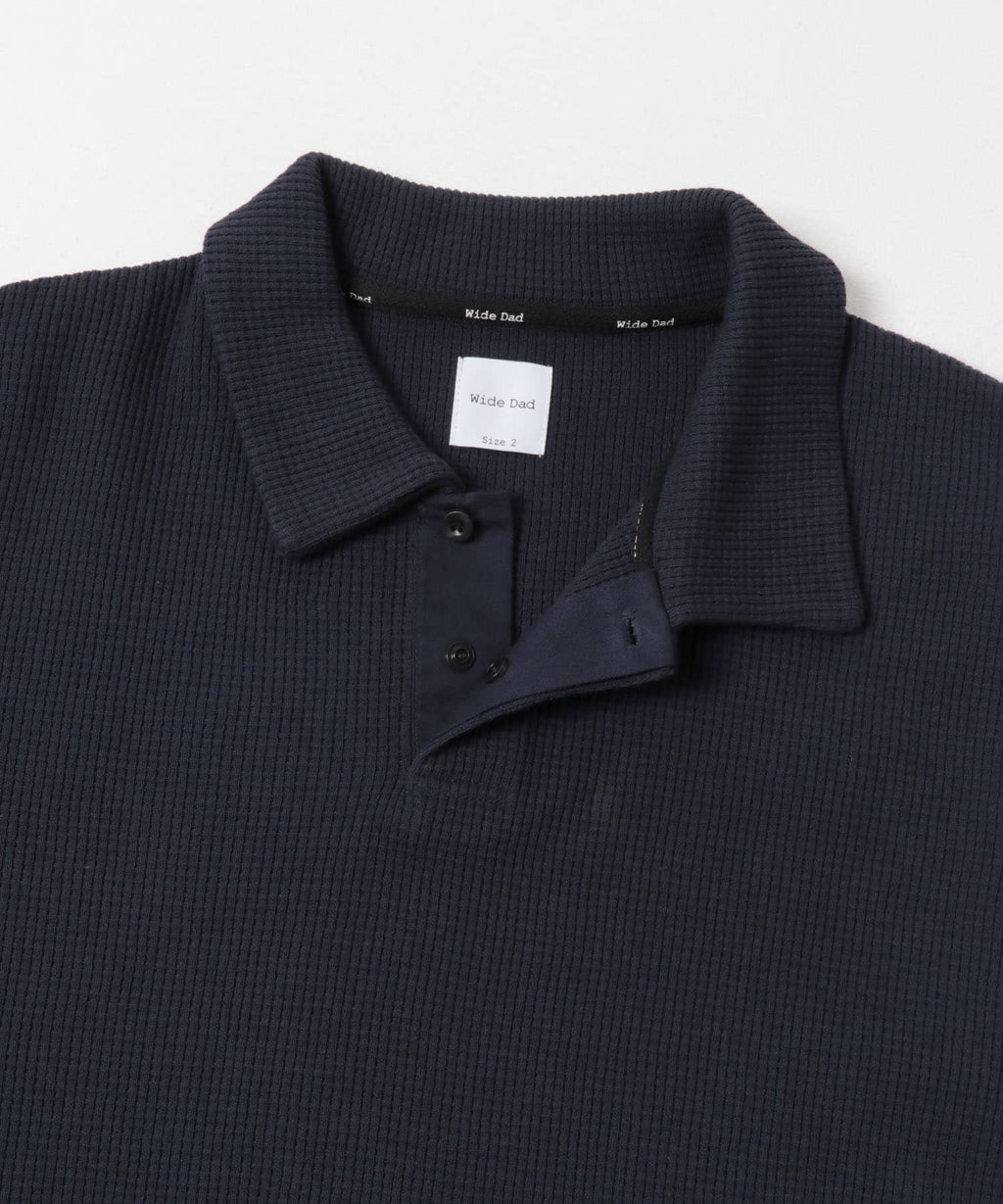 『UR TECH』Wide DAD TECH POLO PULLOVER