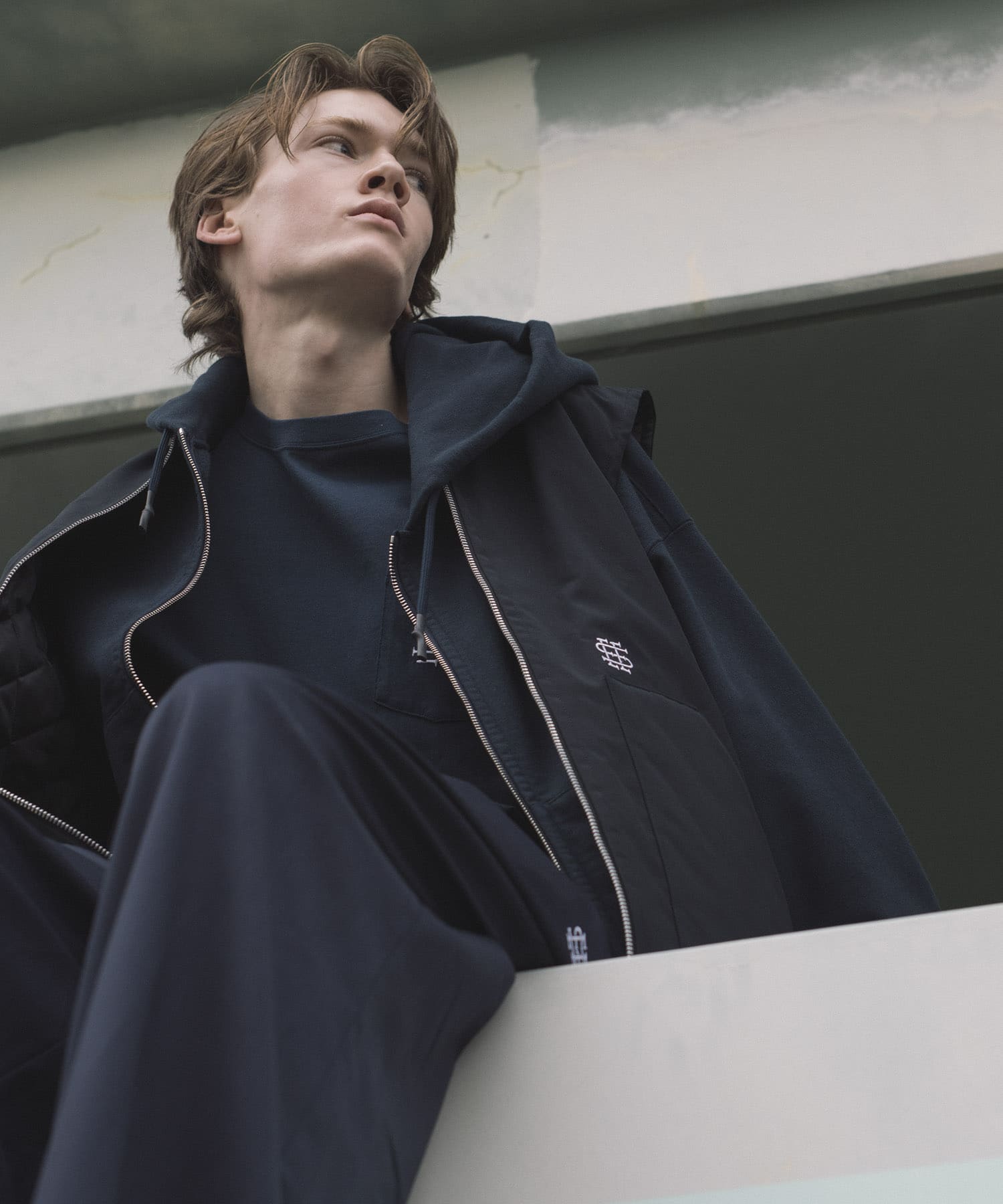 SEE SEE　FULL ZIP HOODIE