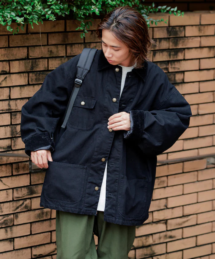 FREAK‘S STORE
Oversized Corduroy Duck Coverall Jacket [Limited products]