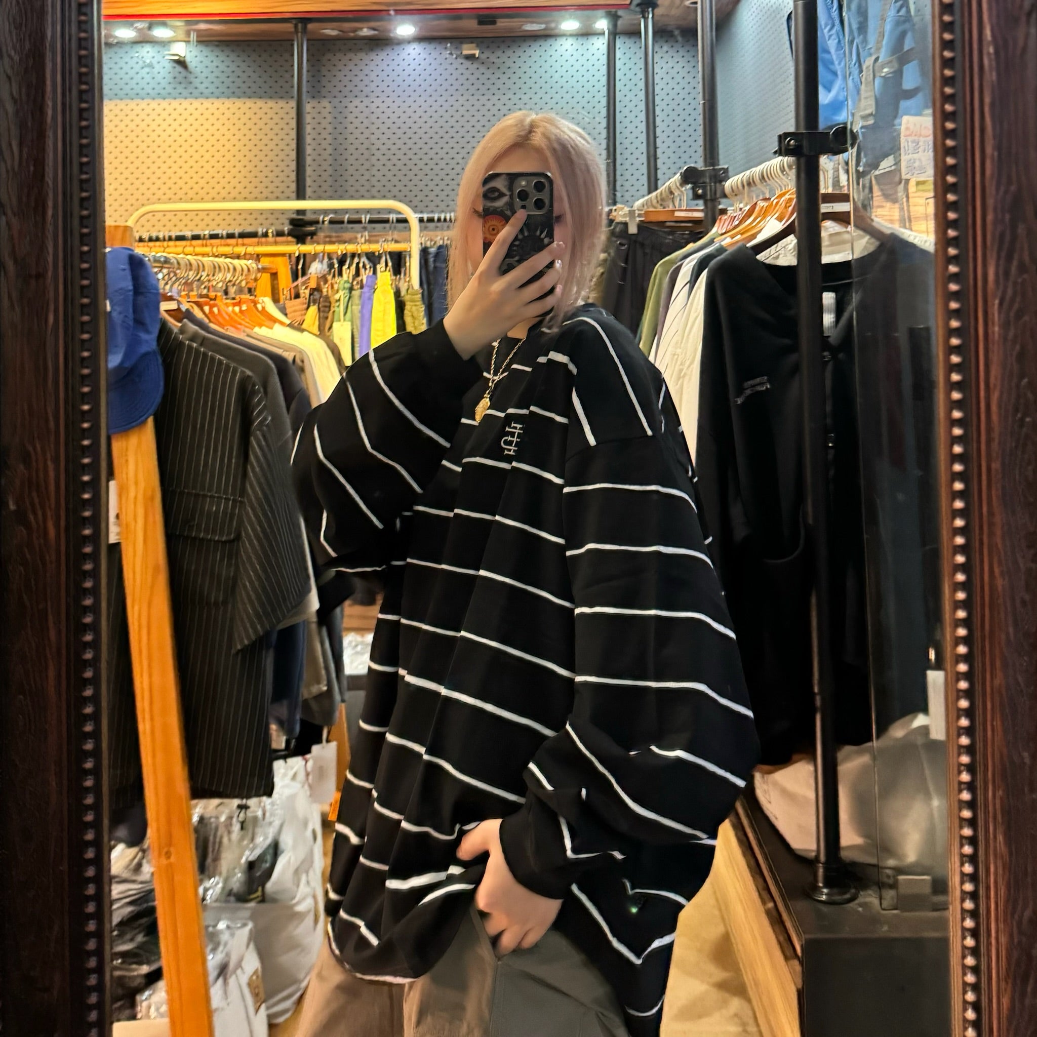 SEESEE x S.F.C SUPER BIG BOARDER LS TEE